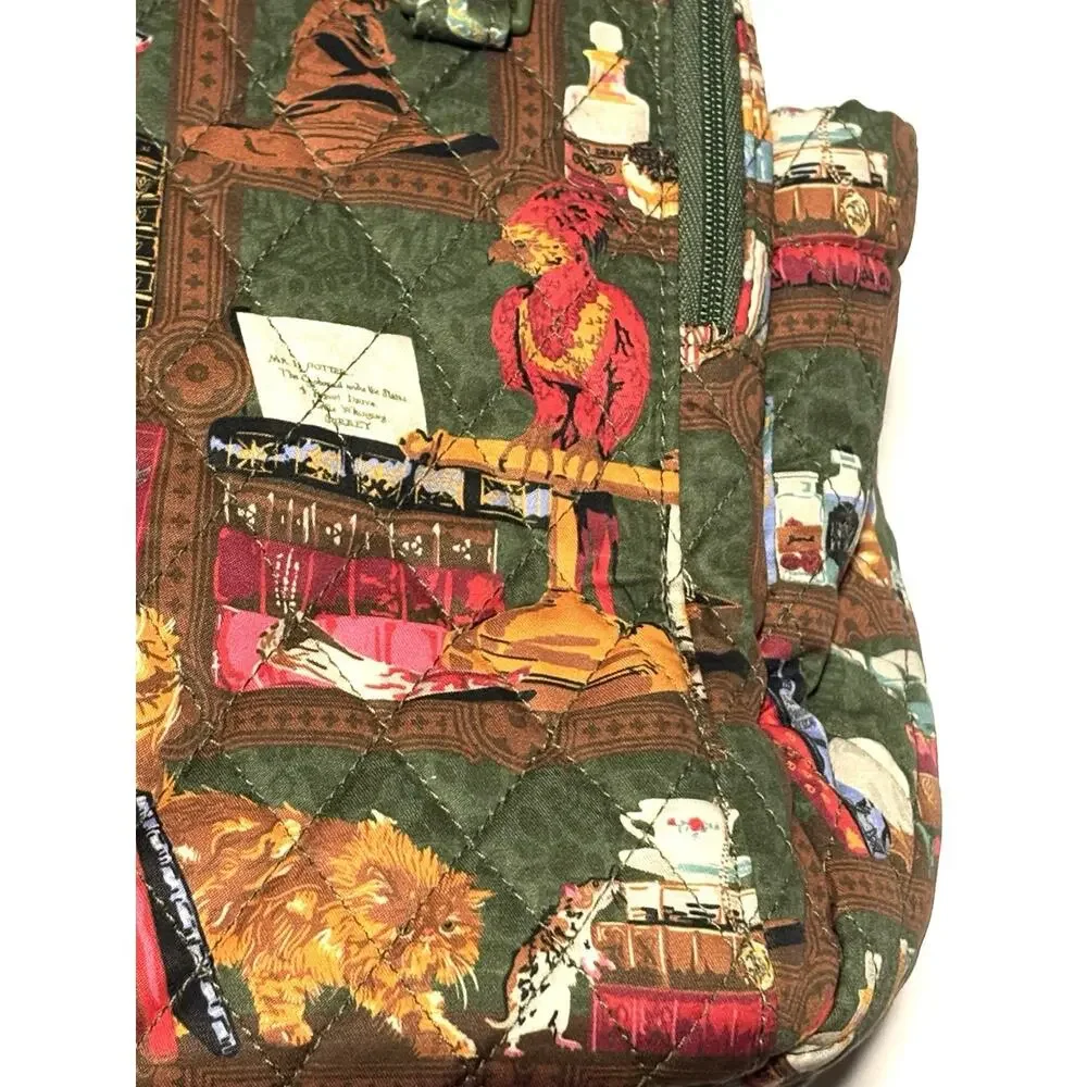 Vera Bradley Harry Potter Hogwarts Library Bancroft Backpack Lrg Crookshanks